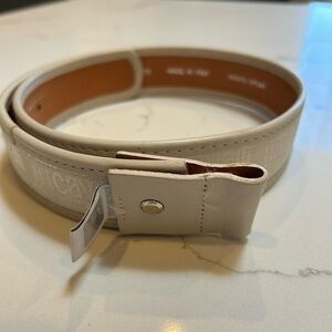 Just Cavalli Cloth Covered Leather Belt